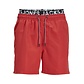 Jack & Jones Jack & Jones Heren Zwemshort JPSTFIJI Dubbele Waistband Rood