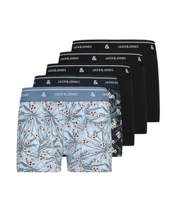 Jack & Jones Junior Boys Boxer Shorts Trunks JACZACH 5-Pack