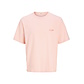 Jack & Jones Jack & Jones Men's T-shirt JORALMERIA Relaxed Fit Round Neck Pink