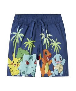 Name It Boys' Swim Shorts NKMMACSEN Pokemon Blue