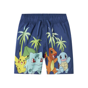 Name It Boys' Swim Shorts NKMMACSEN Pokemon Blue