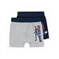 Name It Name It Jongens Boxershorts Spiderman Blauw/Grijs 2-Pack