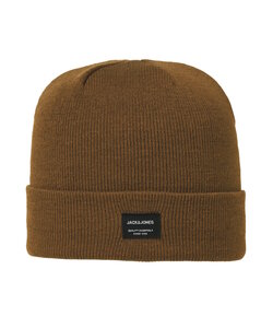 Jack & Jones Heren Muts JACDNA Beanie Lichtbruin