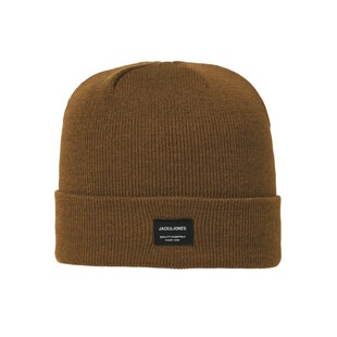 Jack & Jones Heren Muts JACDNA Beanie Lichtbruin