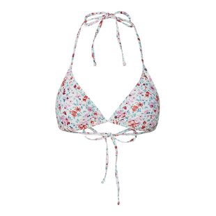Pieces Women's Triangle Bikini Top PCBAOMI Floral Print