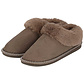 Apollo Apollo Dames Instap Pantoffels Teddy Taupe
