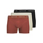 Jack & Jones Jack & Jones Men's Boxer Shorts Trunks JACVESTERBRO 3-Pack Red/Cream/Black