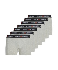 Jack & Jones Men's Boxer Shorts Trunks JACCORP 7-Pack Gray