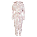 By Louise By Louise Ladies Home Suit Onesie Fleece Pink Hearts