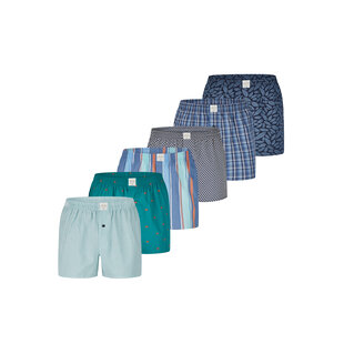 MG-1 Wijde Kinder Boxershorts Jongens 6-Pack D505K