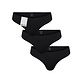 PIECES Pieces Ladies Thong PCNAMEE Seamless Black 3-Pack