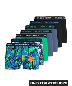 Jack & Jones Boxershorts Heren Trunks JACFLOWER 7-Pack