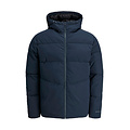 Jack & Jones Jack & Jones Heren Winterjas JJGLOBAL Puffer Jacket Sky Captain Donkerblauw