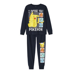 Name It Jongens Pyjama Set NKMABEL POKEMON Donkerblauw