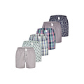 MG-1 MG-1 Wijde Boxershorts Heren 6-Pack Multipack D520