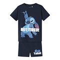 Name It Name It Jongens Korte Pyjama Set Shortama NMMARUSH STITCH Donkerblauw
