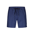 Ten Cate Ten Cate Men's Swim Shorts Print Dark Blue