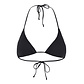 PIECES Pieces Women's Triangle Bikini Top PCBAOMI Solid Black