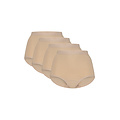 Ten Cate Ten Cate Dames Maxi Tailleslip High Waist 4-Pack Beige