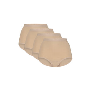Ten Cate Dames Maxi Tailleslip High Waist 4-Pack Beige
