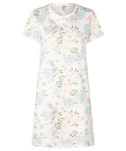By Louise Ladies Nightshirt Short Sleeve Flowers