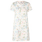 By Louise By Louise Ladies Nightshirt Short Sleeve Flowers