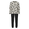 Name It Name It Kinder Pyjama Set Jongens Lang Monster Trucks Grijs