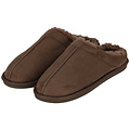 Apollo Apollo Heren Instap Pantoffels Taupe
