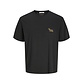 Jack & Jones Jack & Jones Men's T-shirt JORHYDRA Loose Fit Round Neck Black