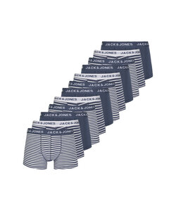 Jack & Jones Heren Boxershorts Gestreept JACSTRIPES Mega Multipack 12-Pack