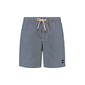 Shiwi Shiwi Men's Swim Short MIKE 7" Striped Dark Blue/White