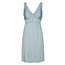 By Louise By Louise Slipdress Dames Nachthemd Met Kant Blauw