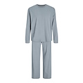 Jack & Jones Jack & Jones Heren Lounge Pyjama Set Lang JACALFRED Effen Lichtblauw