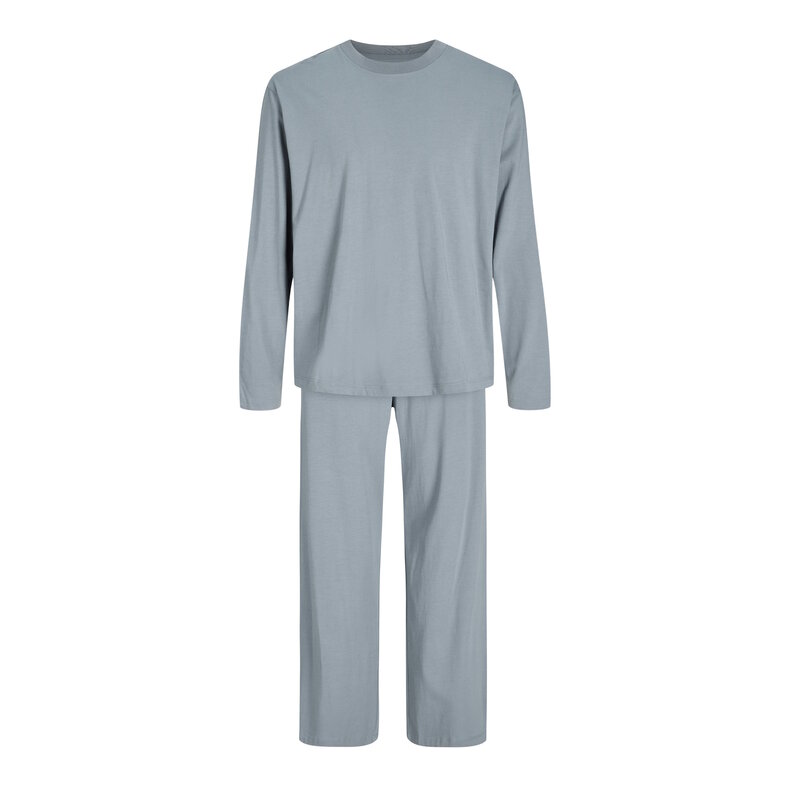 Jack & Jones Jack & Jones Men's Lounge Pajama Set Long JACALFRED Solid Light Blue