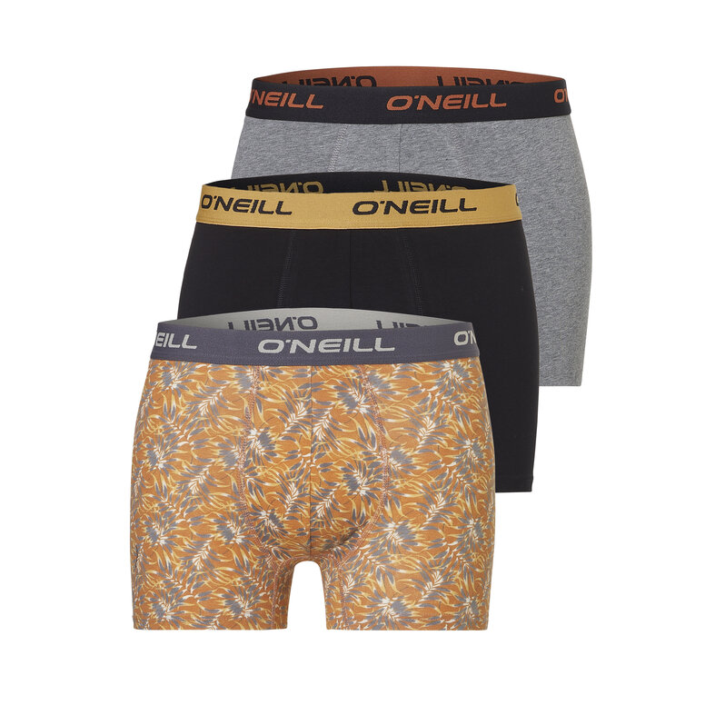 O'Neill O'Neill Heren Boxershorts Trunks Dipped Leaf 3-Pack