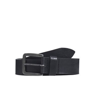 Jack & Jones Men's Belt JACVICTOR Leather Black