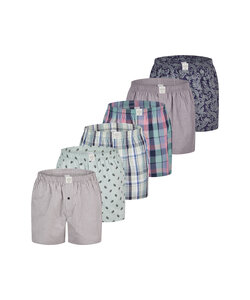MG-1 Wide Kids Boxer Shorts Boys 6-Pack D520K