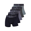 CR7 CR7 Heren Boxershorts Sportondergoed Microfiber Zwart/Groen/Grijs 5-Pack