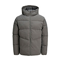 Jack & Jones Jack & Jones Heren Winterjas JJGLOBAL Puffer Jacket Castlerock Grijs