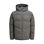Jack & Jones Jack & Jones Heren Winterjas JJGLOBAL Puffer Jacket Castlerock Grijs