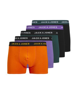 Jack & Jones Men's Boxer Shorts Trunks JACBEN 5-Pack Multicolor