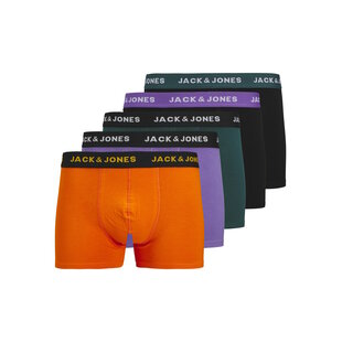 Jack & Jones Heren Boxershorts Trunks JACBEN 5-Pack Multicolor