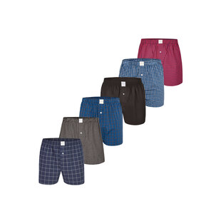 MG-1 Wijde Boxershorts Heren 6-Pack Multipack D905