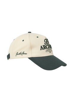 Jack & Jones Heren Baseball Cap JACFRAME Pet Crèmewit/Groen