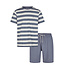 Phil & Co Phil & Co Men's Short Pajama Short Pajama Set Palm Striped