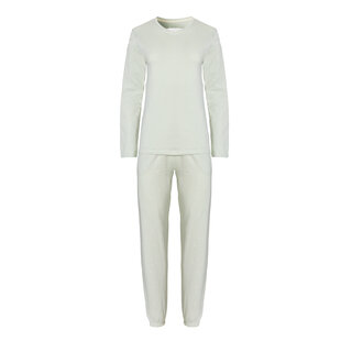 By Louise Ladies Pyjama Set Long Mint Green