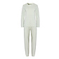 By Louise By Louise Dames Pyjama Set Lang Mint Groen