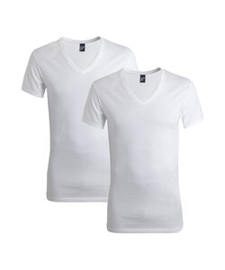 Alan Red Men's Undershirt DEAN T-shirt V-Neck 2-Pack