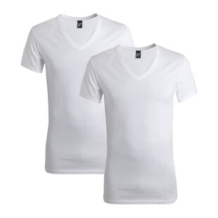 Alan Red Men's Undershirt DEAN T-shirt V-Neck 2-Pack
