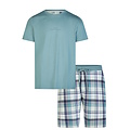 Phil & Co Phil & Co Men's Short Pajama Short Pajama Set Green Checkered